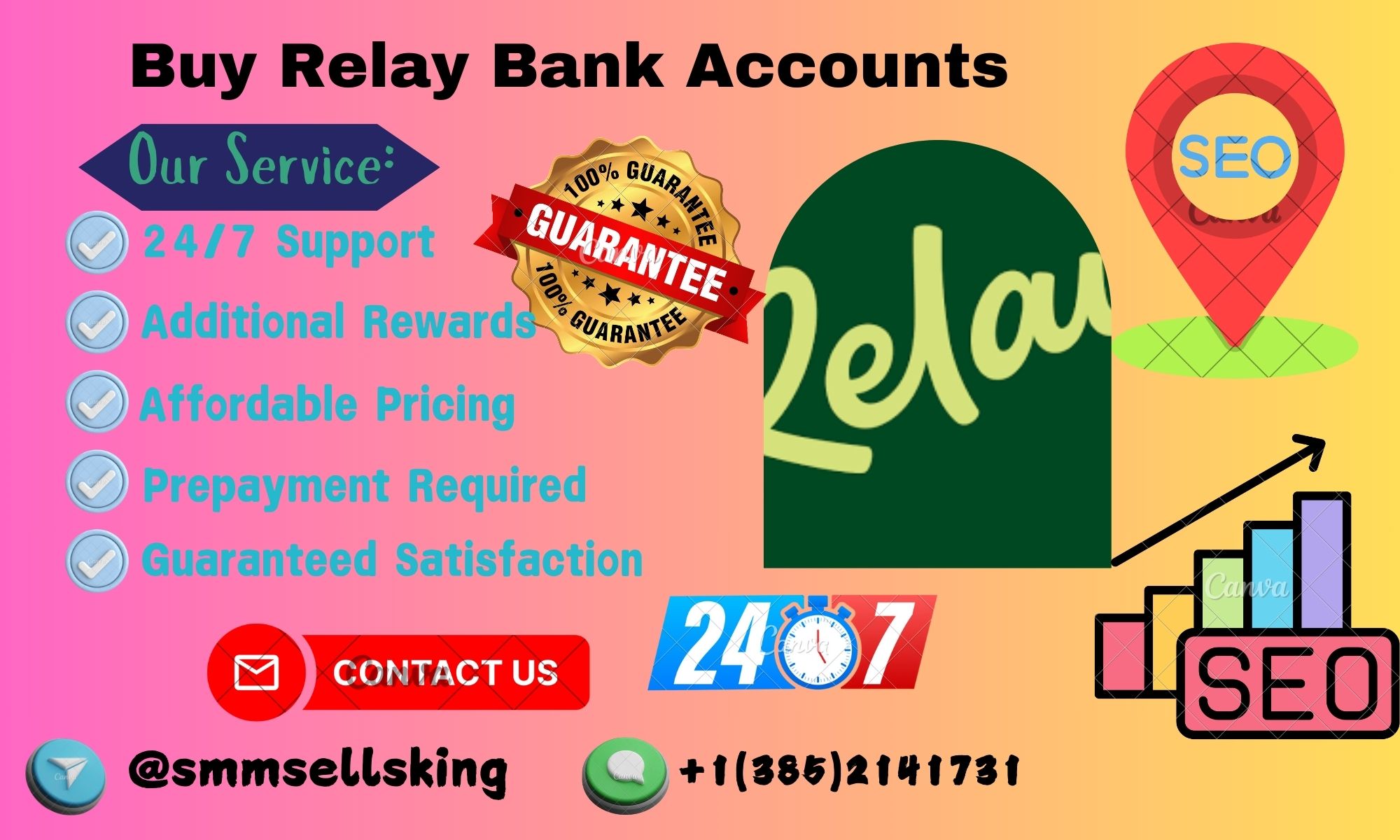 Buy Relay Bank Accounts