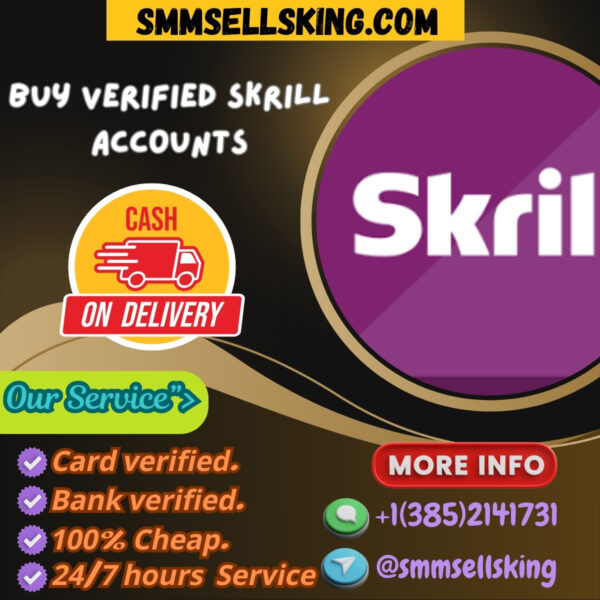 Buy Verified Skrill Accounts