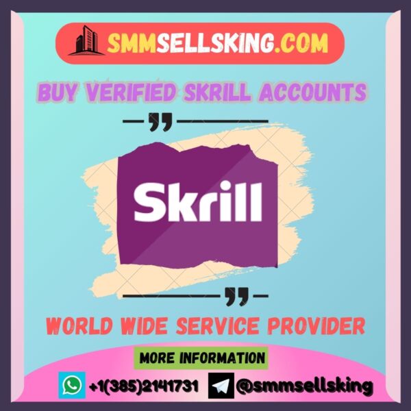 Buy Verified Skrill Accounts