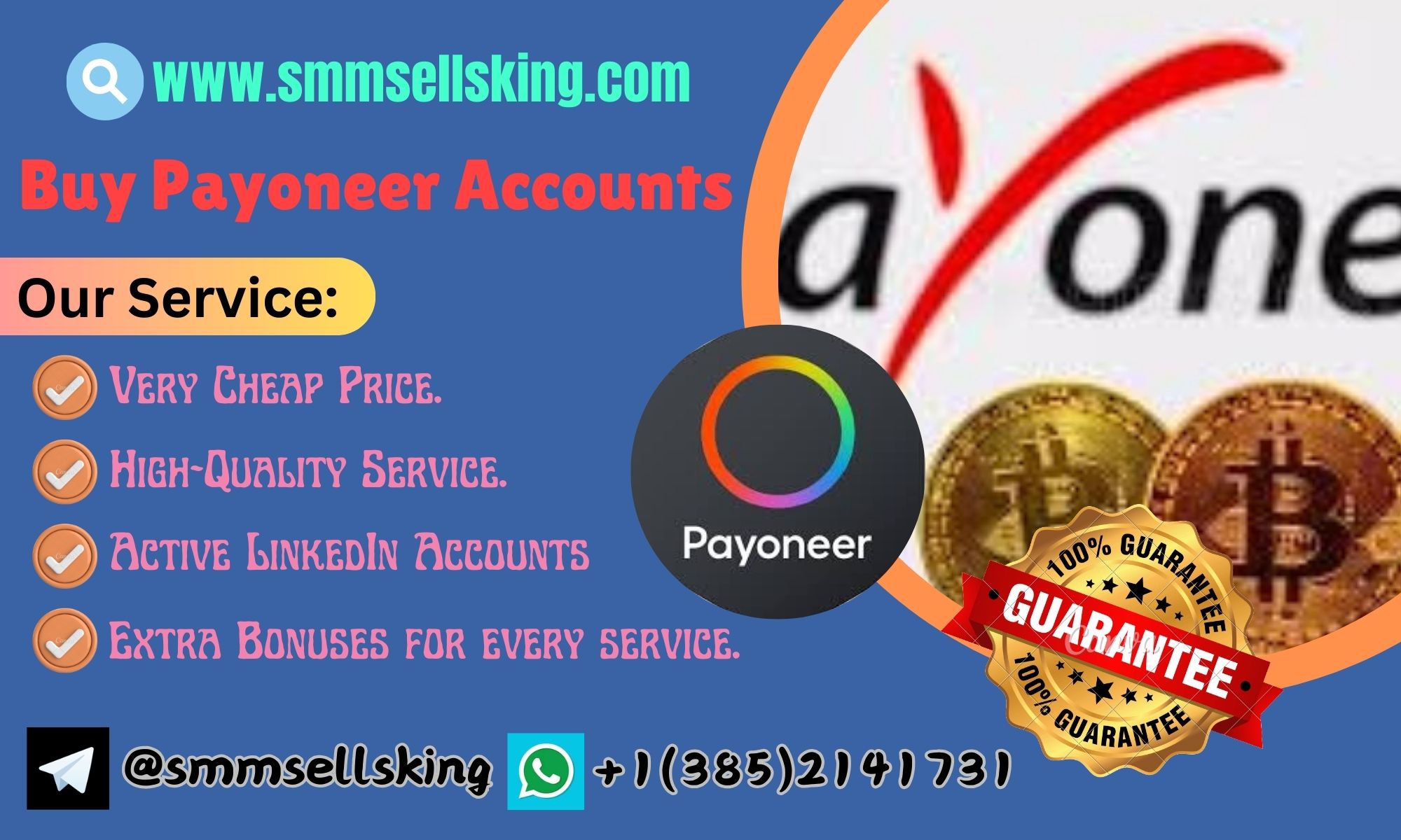 Buy Verified Payoneer Accounts