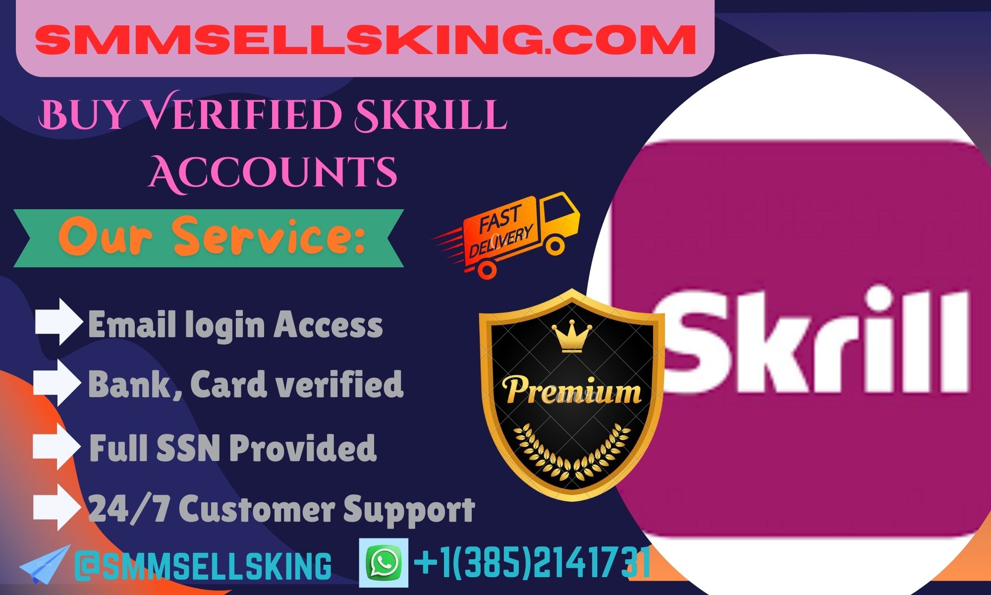 Buy Verified Skrill Accounts